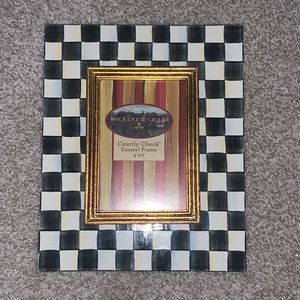 McKenzie Childs 4x6 picture frame